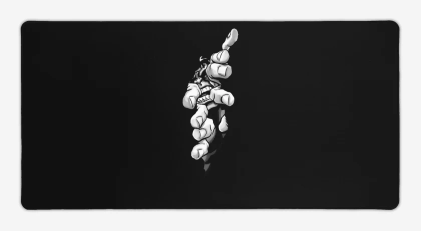 Mouse pad Gamer Negro de Hulk 5 