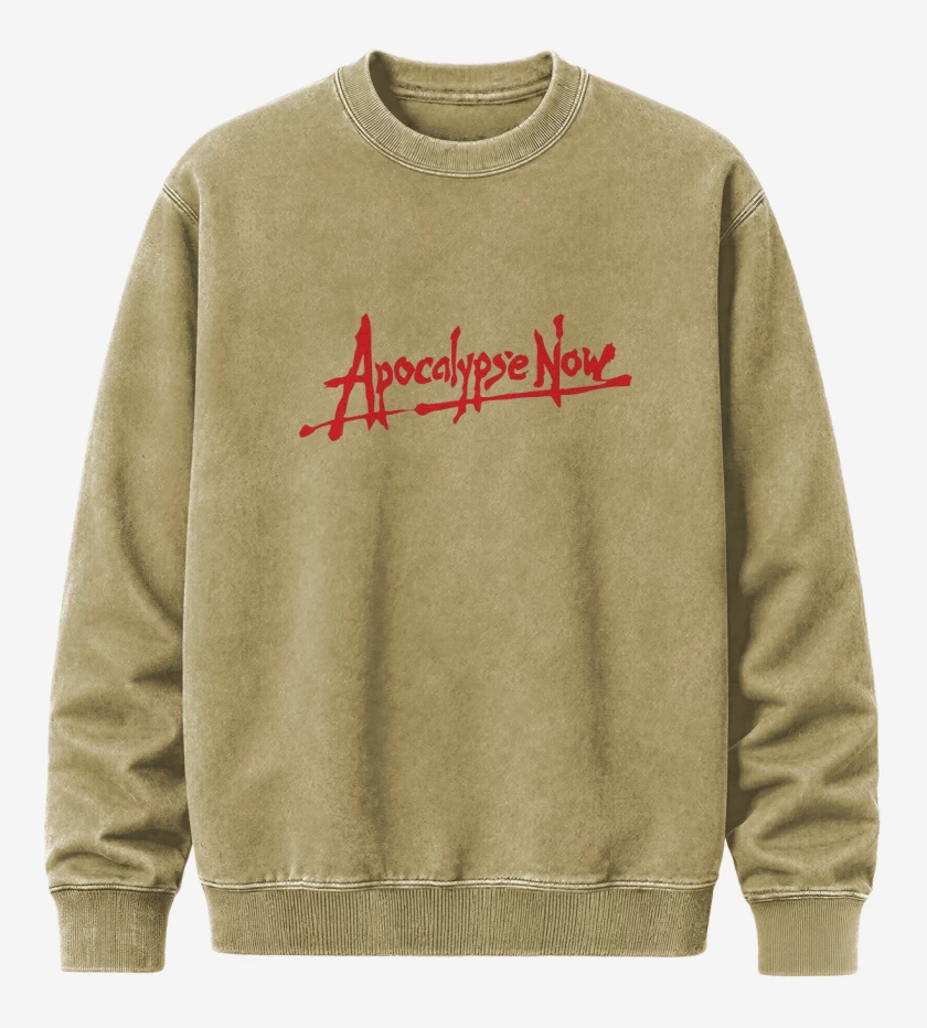 Poleron Polo Acid Wash Beige de Apocalypse Now 
