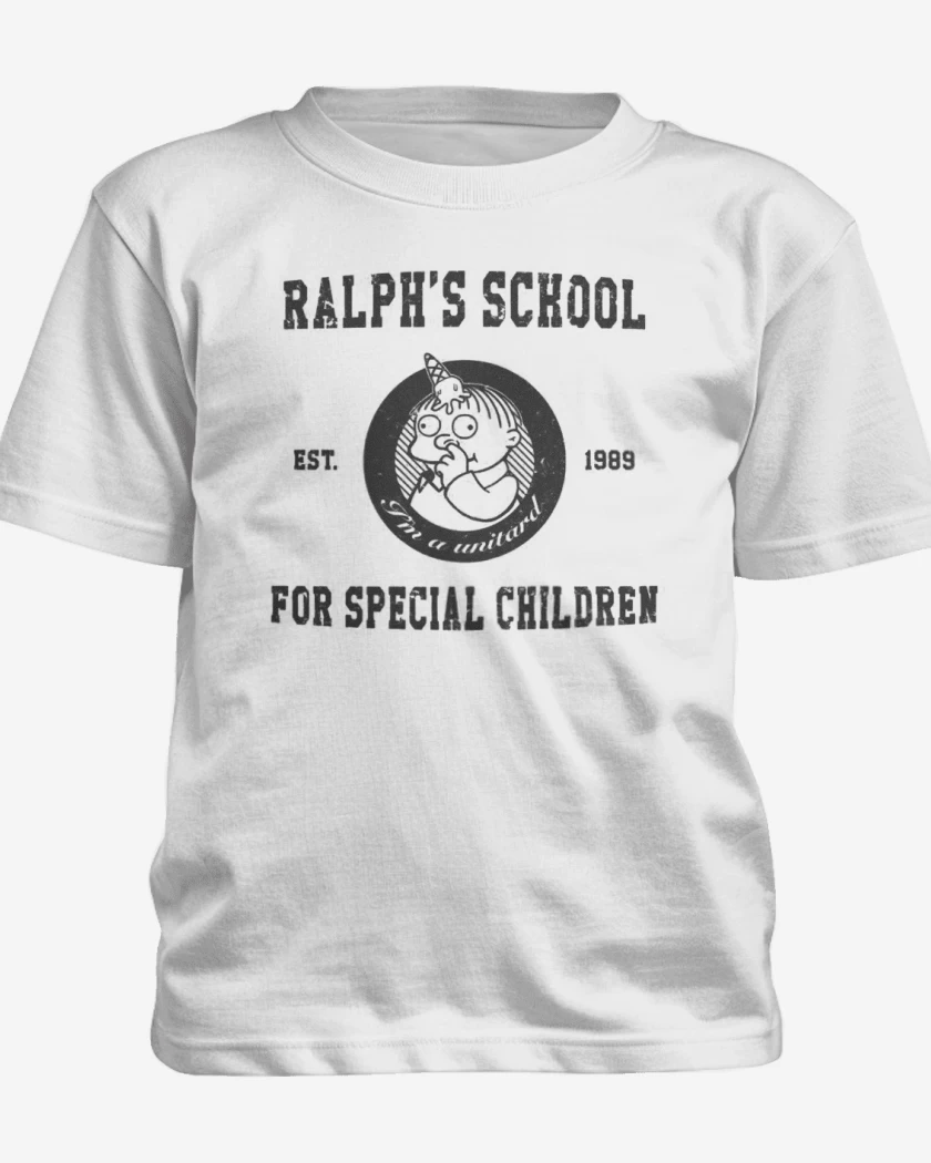 Polera de niño Blanco de RALPHS SCHOOL