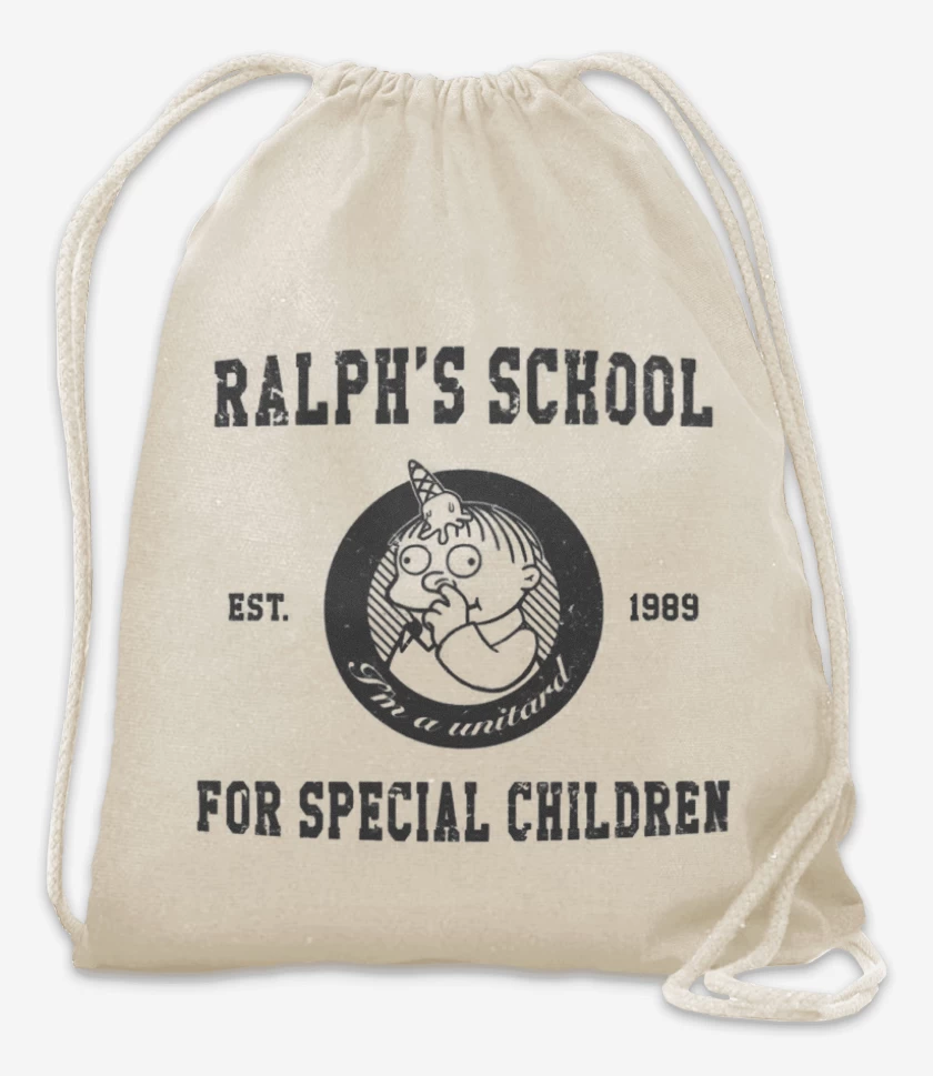 Mochila Blanco de RALPHS SCHOOL