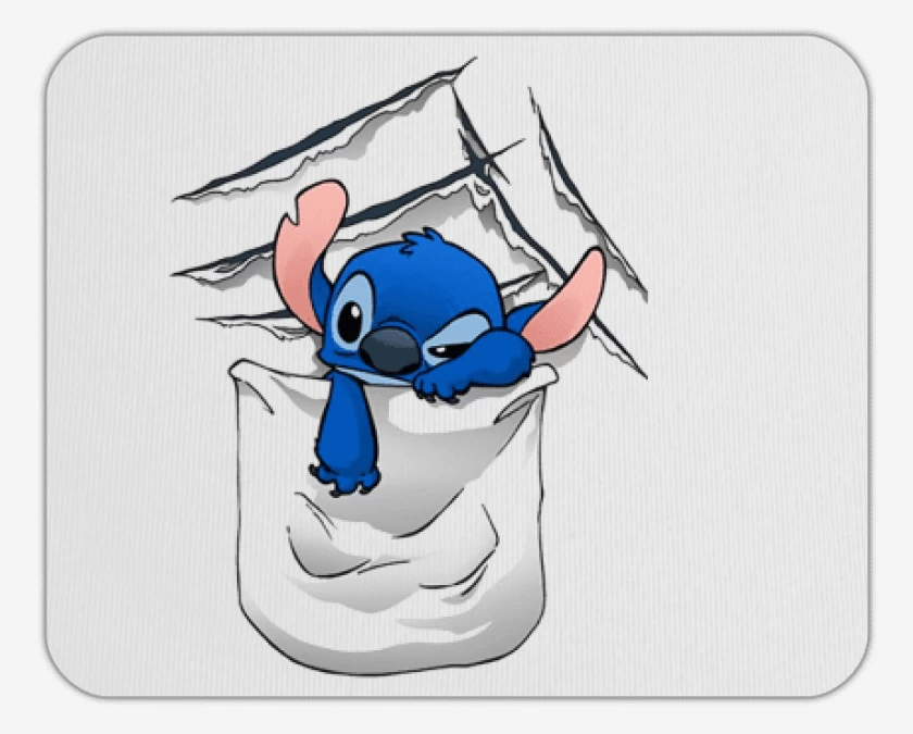Mousepad Stitch Bolsillo 