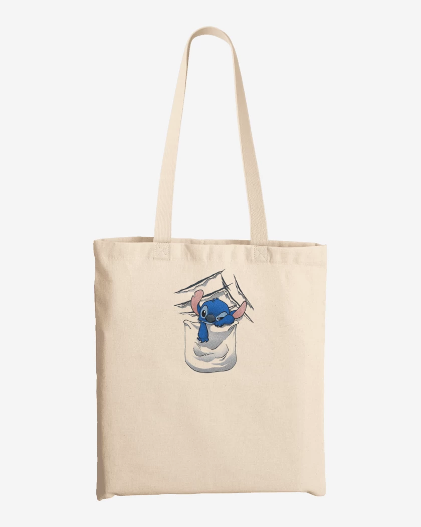 Totebag Stitch Bolsillo 