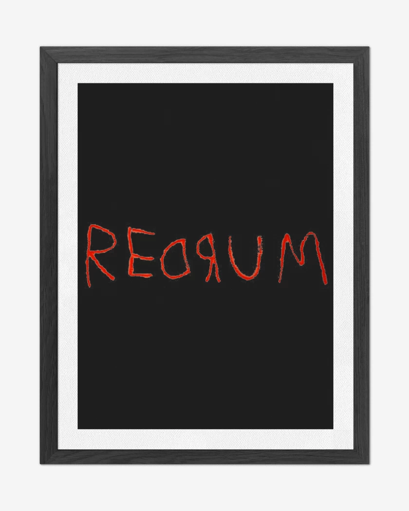 Cuadro decorativo Negro de REDRUM 