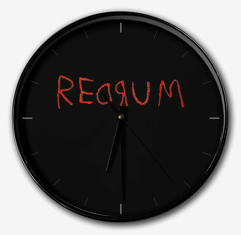 Reloj Negro de REDRUM 