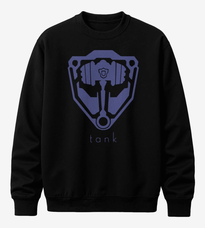 Poleron polo Negro de Tank
