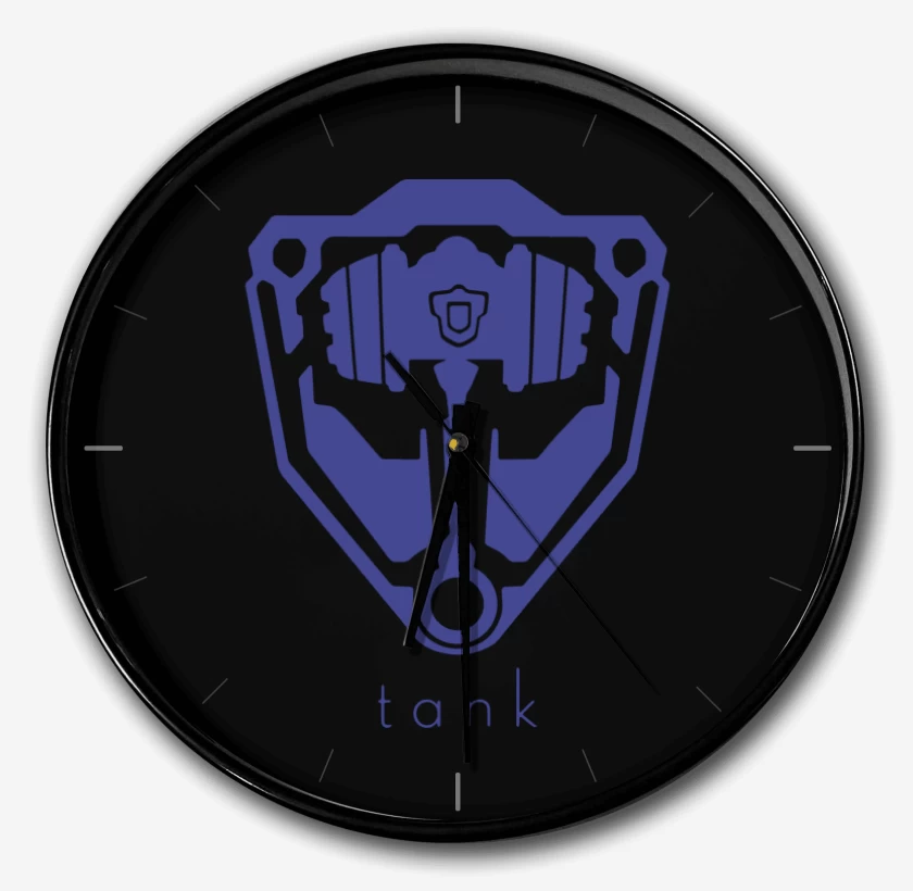 Reloj Negro de Tank