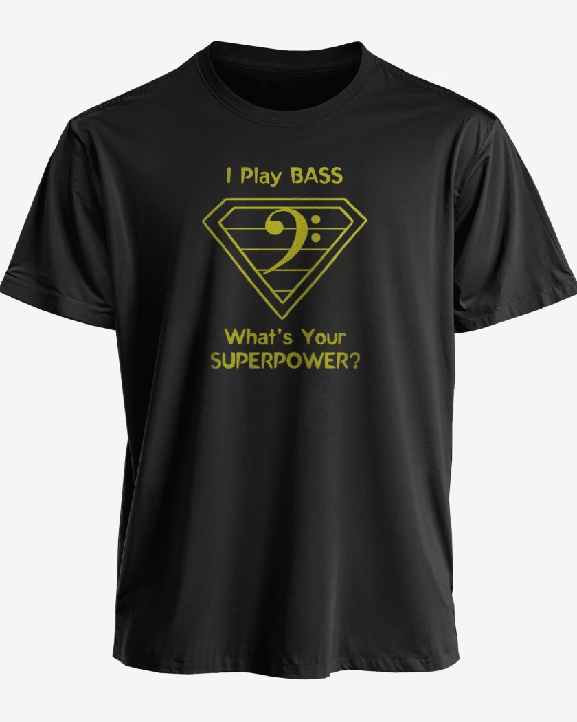 Polera I play bass 