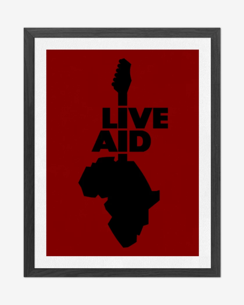 Cuadro decorativo LIVE AID 