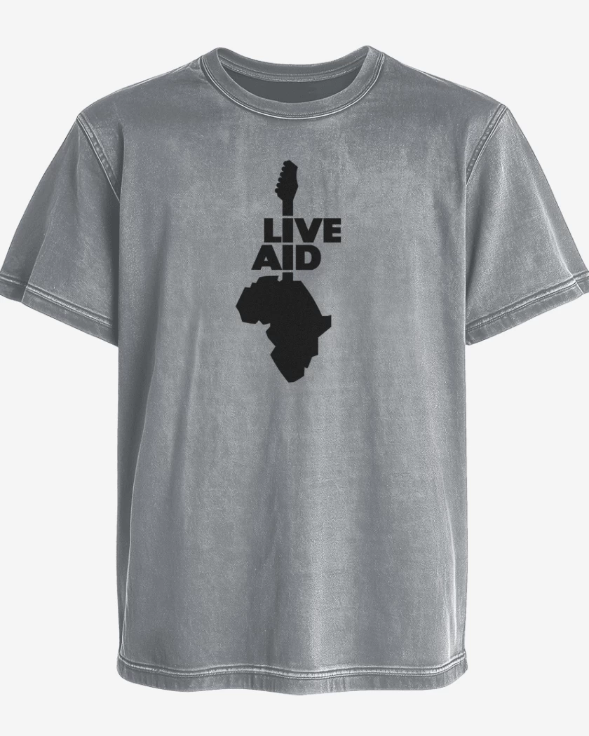 Polera desgastada LIVE AID 