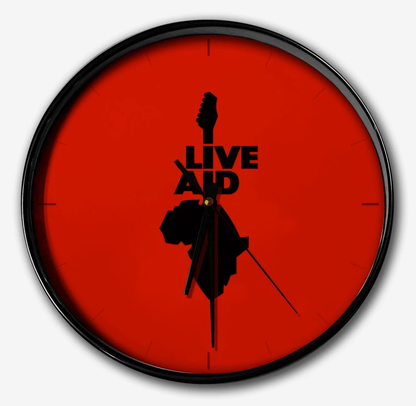 Reloj Rojo de LIVE AID 