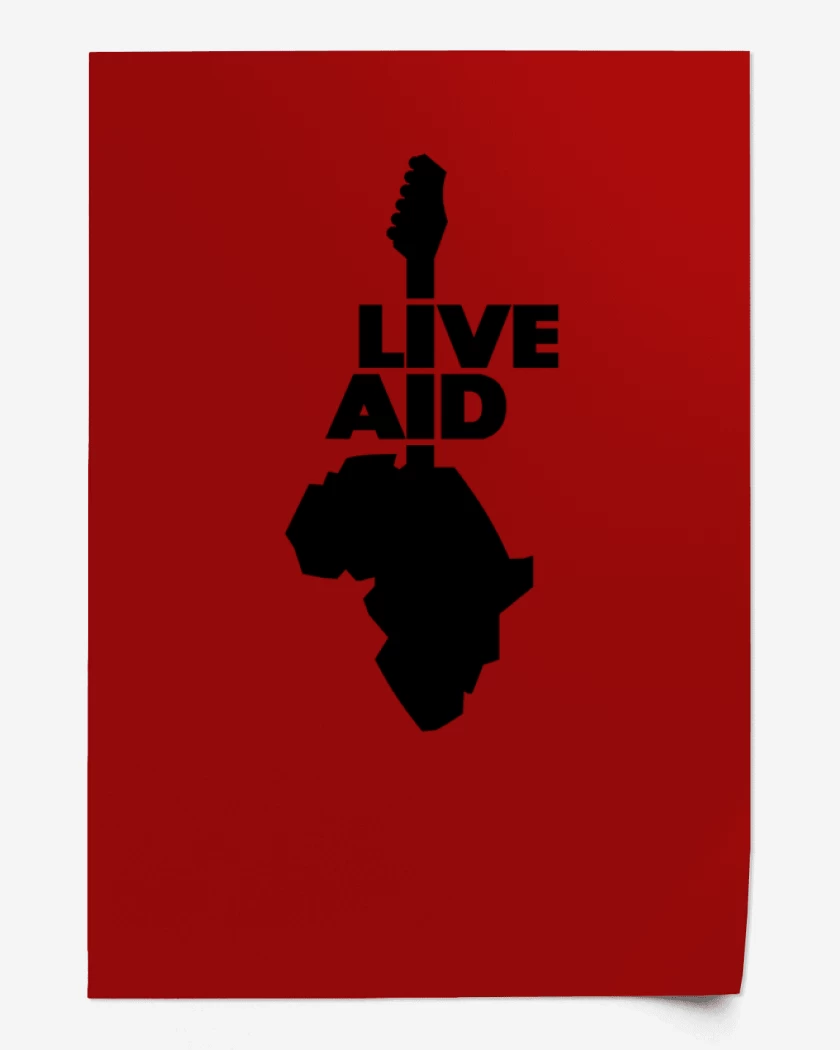 Print LIVE AID 