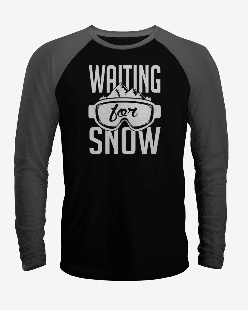 Polera Raglan Waiting for snow
