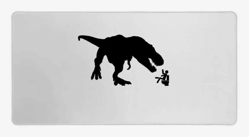 Mouse pad Gamer Blanco de Rex 2 