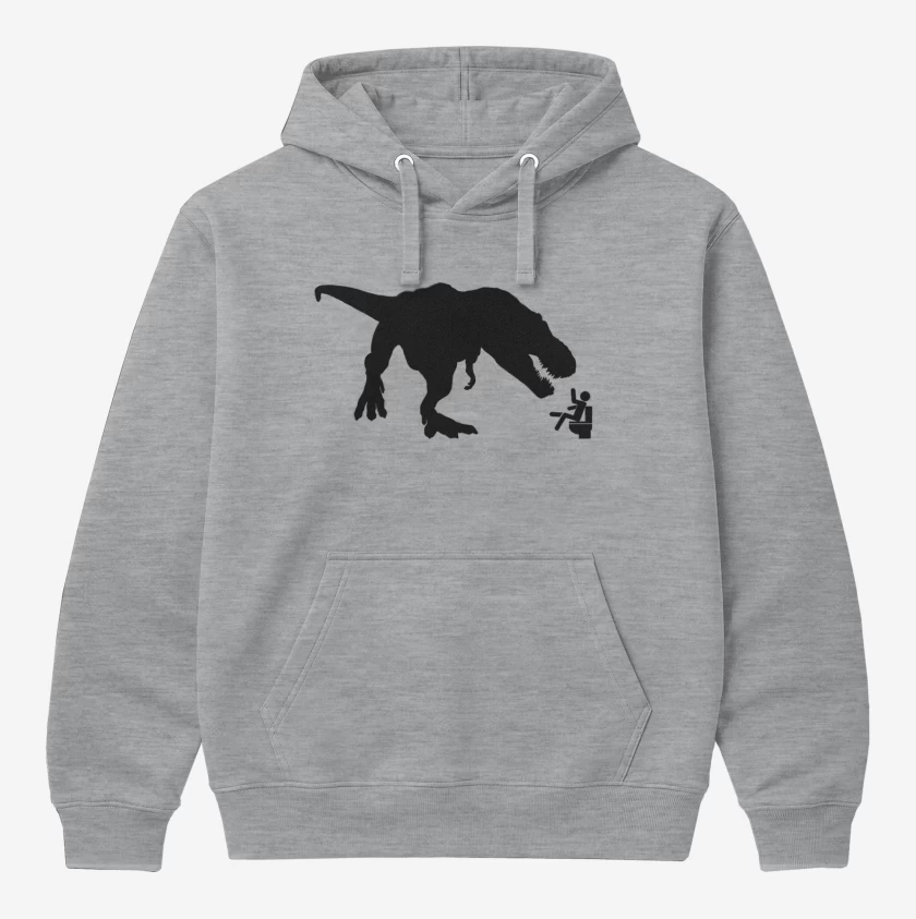 Polerón Canguro Gris Melange de Rex 2 