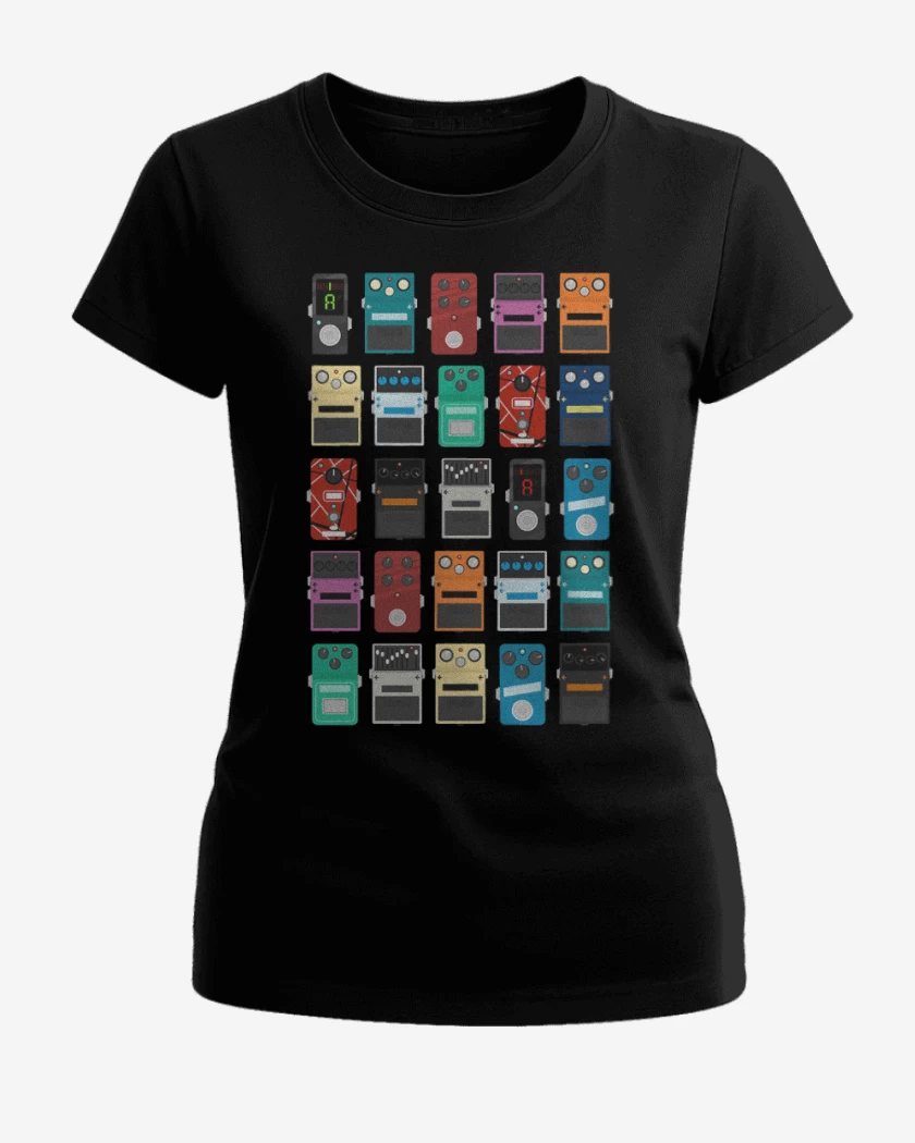 Polera de Mujer Negro de Pedales