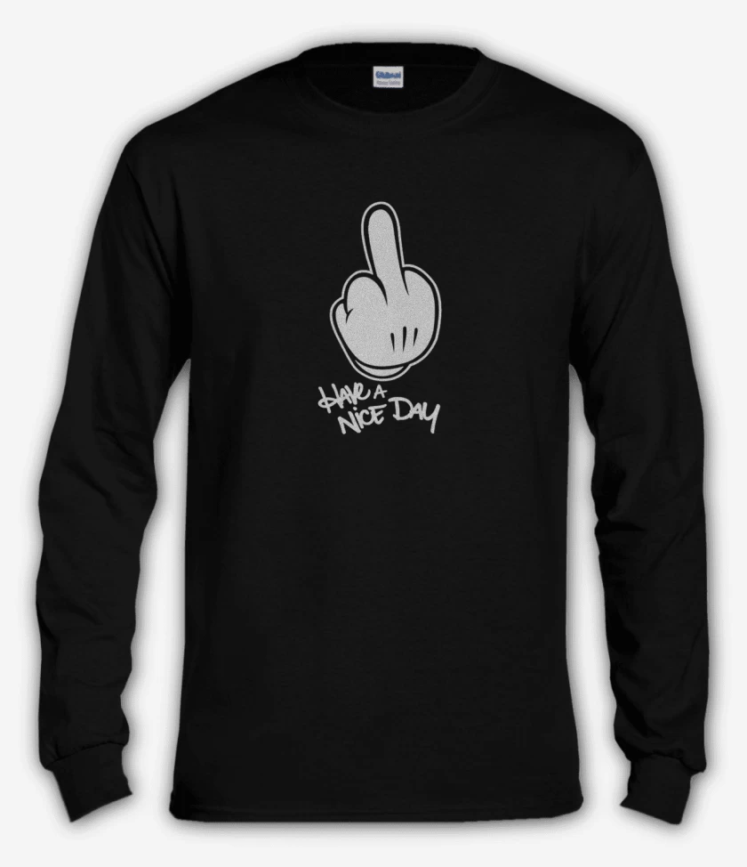 Polera manga larga Que tengas un lindo dia 