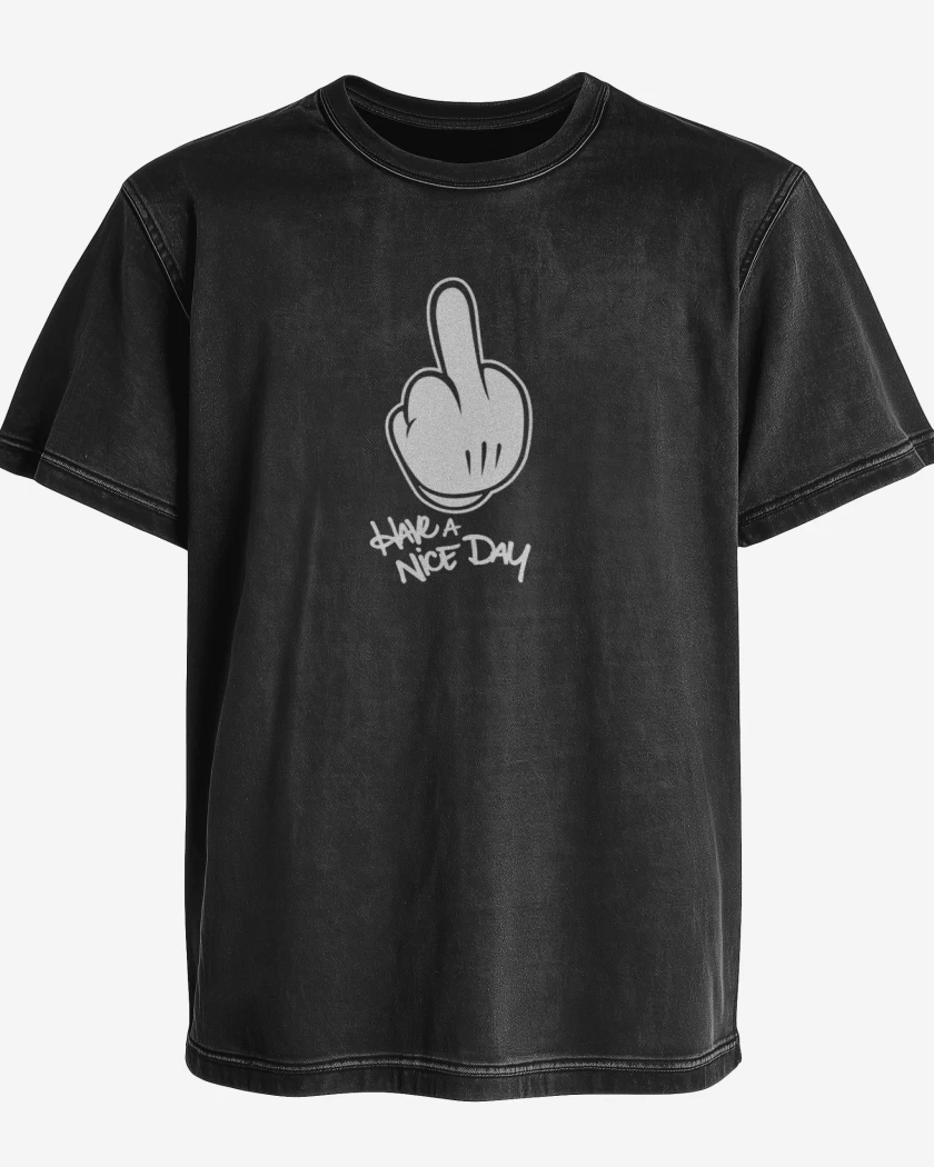 Polera desgastada Que tengas un lindo dia 