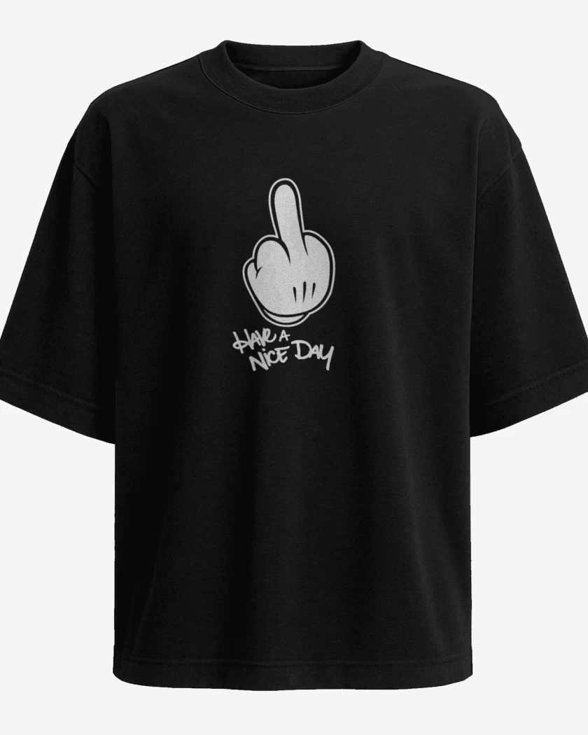 Polera Oversize Que tengas un lindo dia 