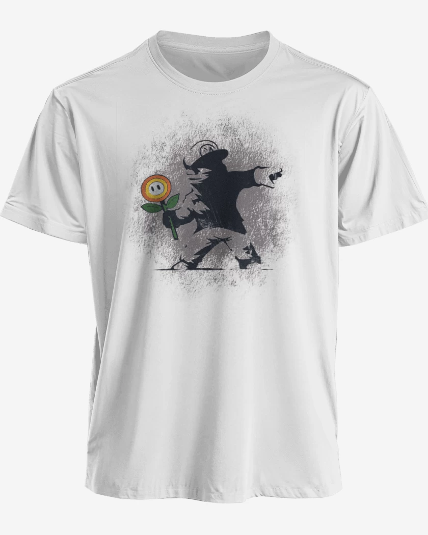 Polera premium Blanco de encapubigote