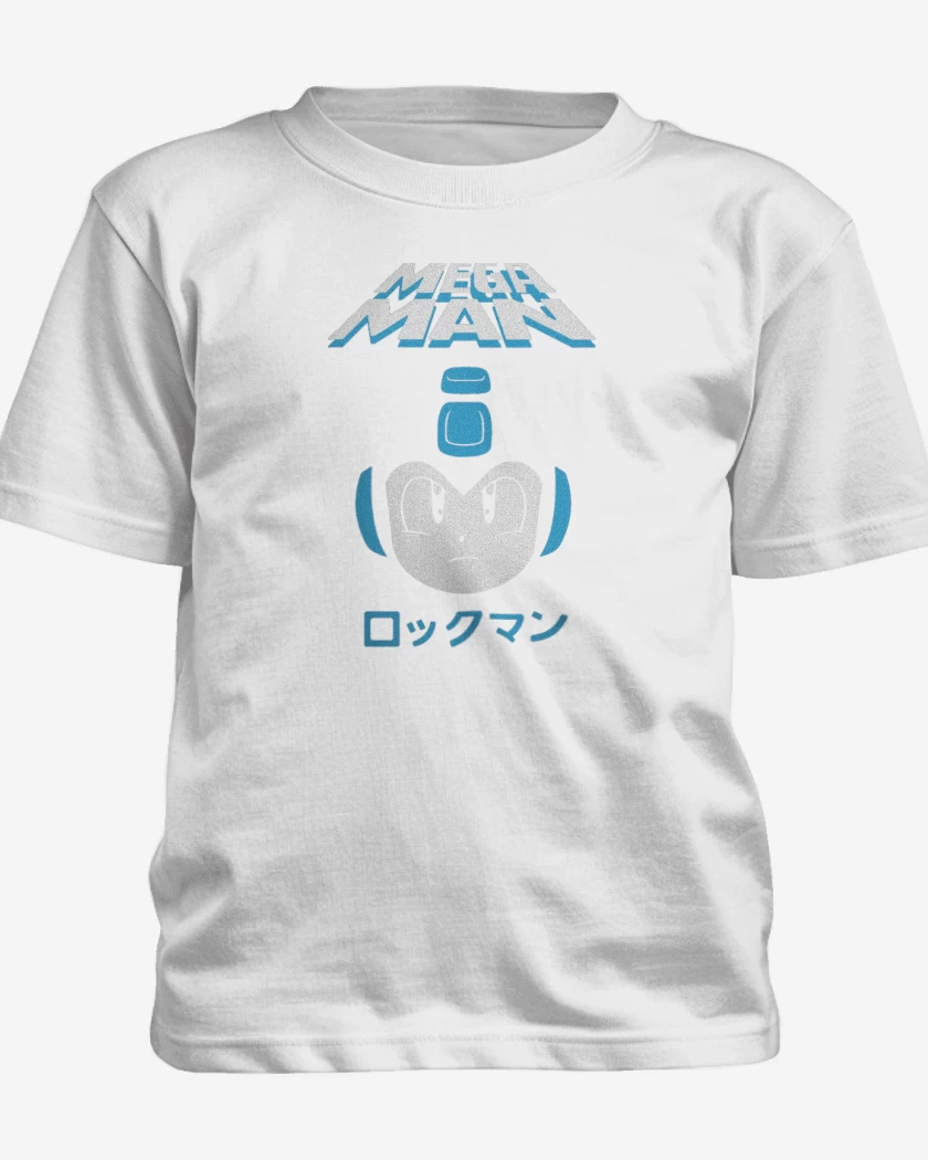 Polera de niño Blanco de Megaman 4 