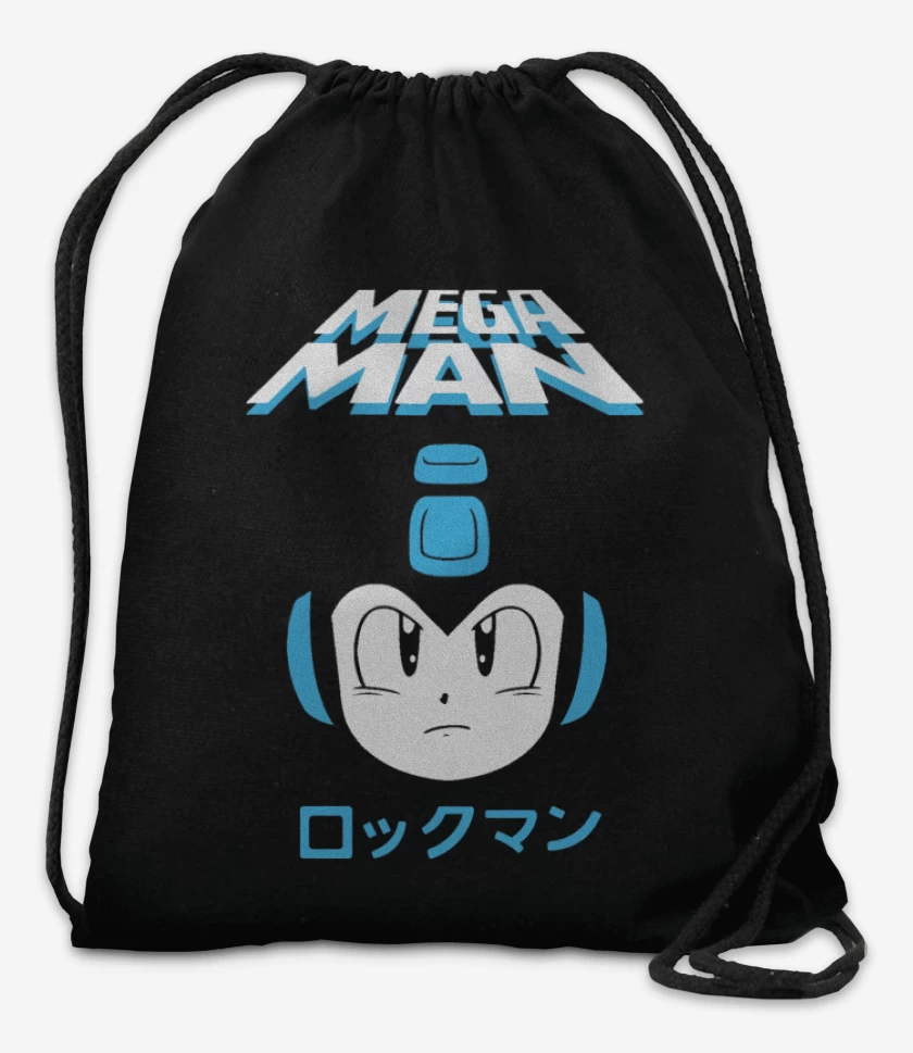 Mochila Negro de Megaman 4 