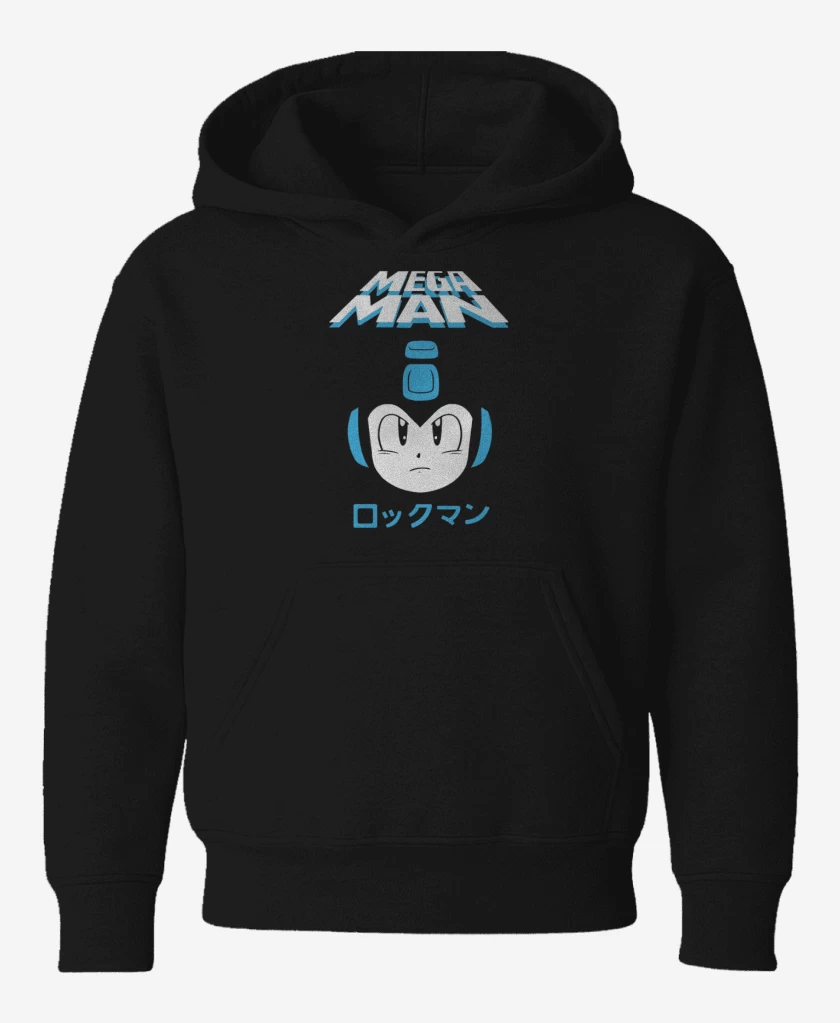 Poleron de niño Negro de Megaman 4 