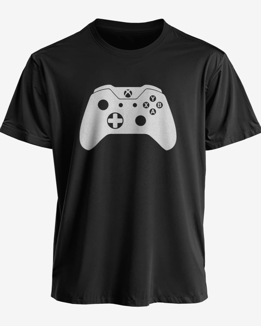 Polera premium Negro de Joystick xbox one
