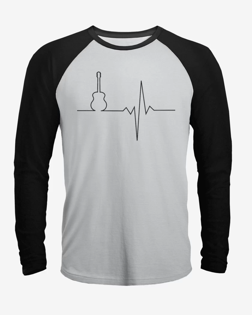 Polera Raglan Latido Guitarra 
