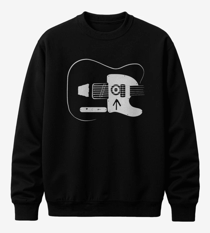 Poleron polo Guitar Grunge 