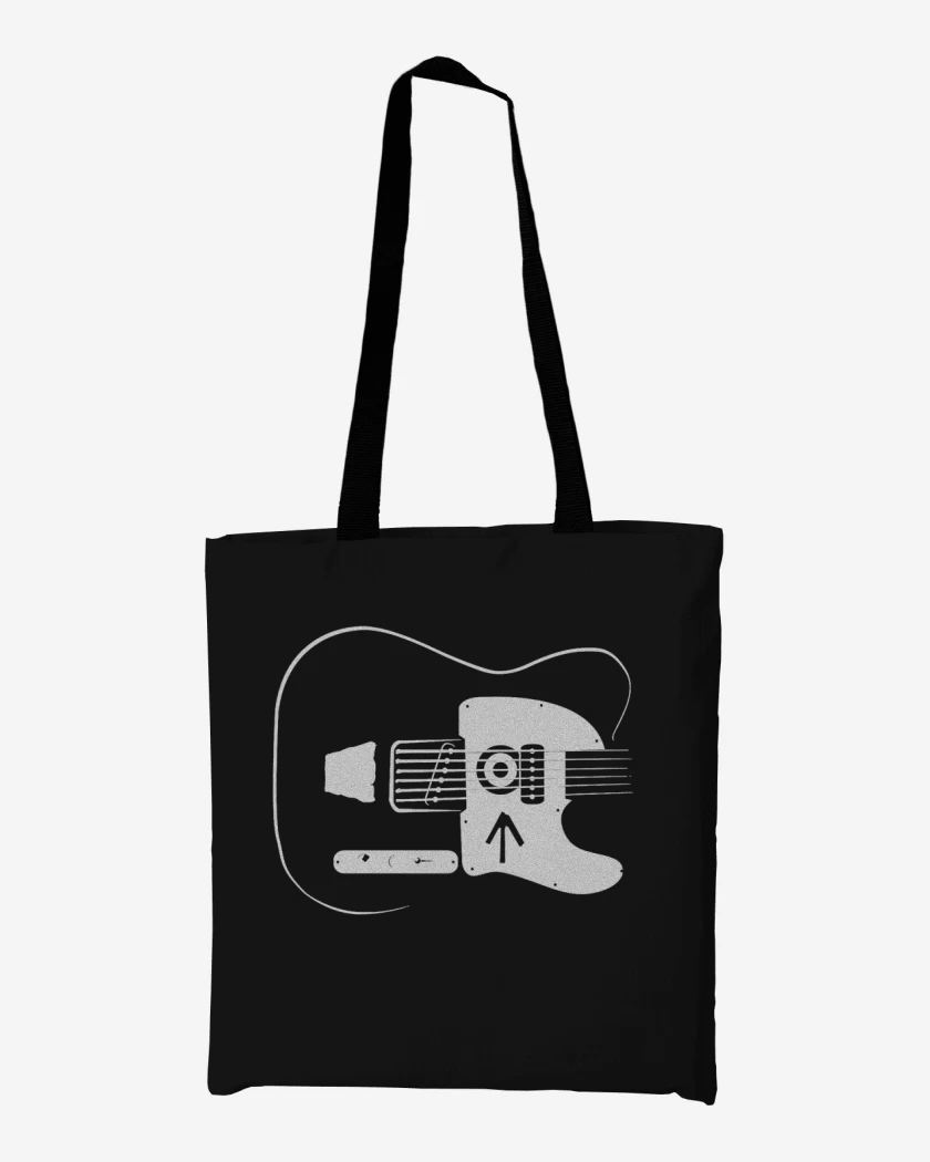 Totebag Guitar Grunge 