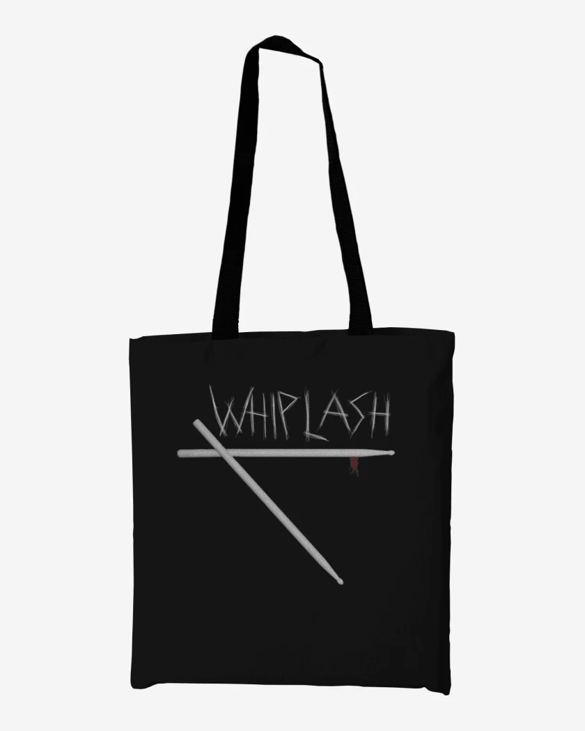 Totebag Negro de Whiplash Baquetas