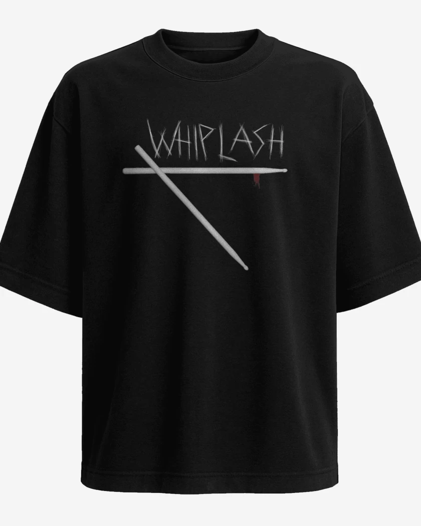 Polera Oversize Negro de Whiplash Baquetas