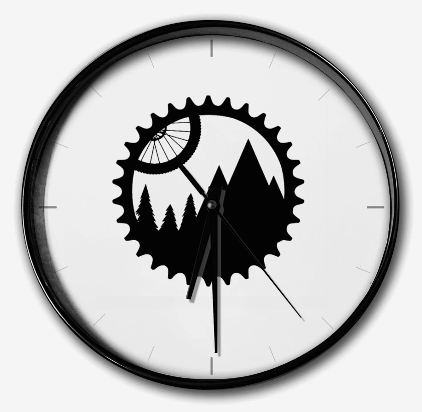 Reloj Blanco de Bike montain