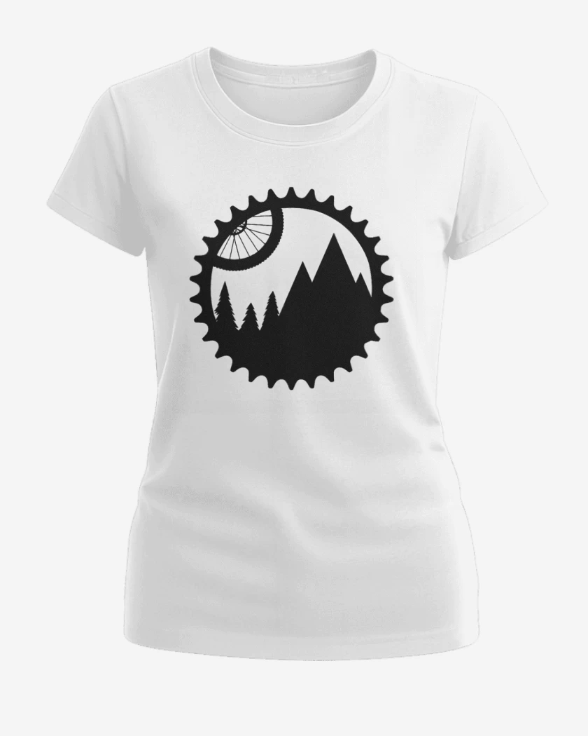Polera de Mujer Blanco de Bike montain