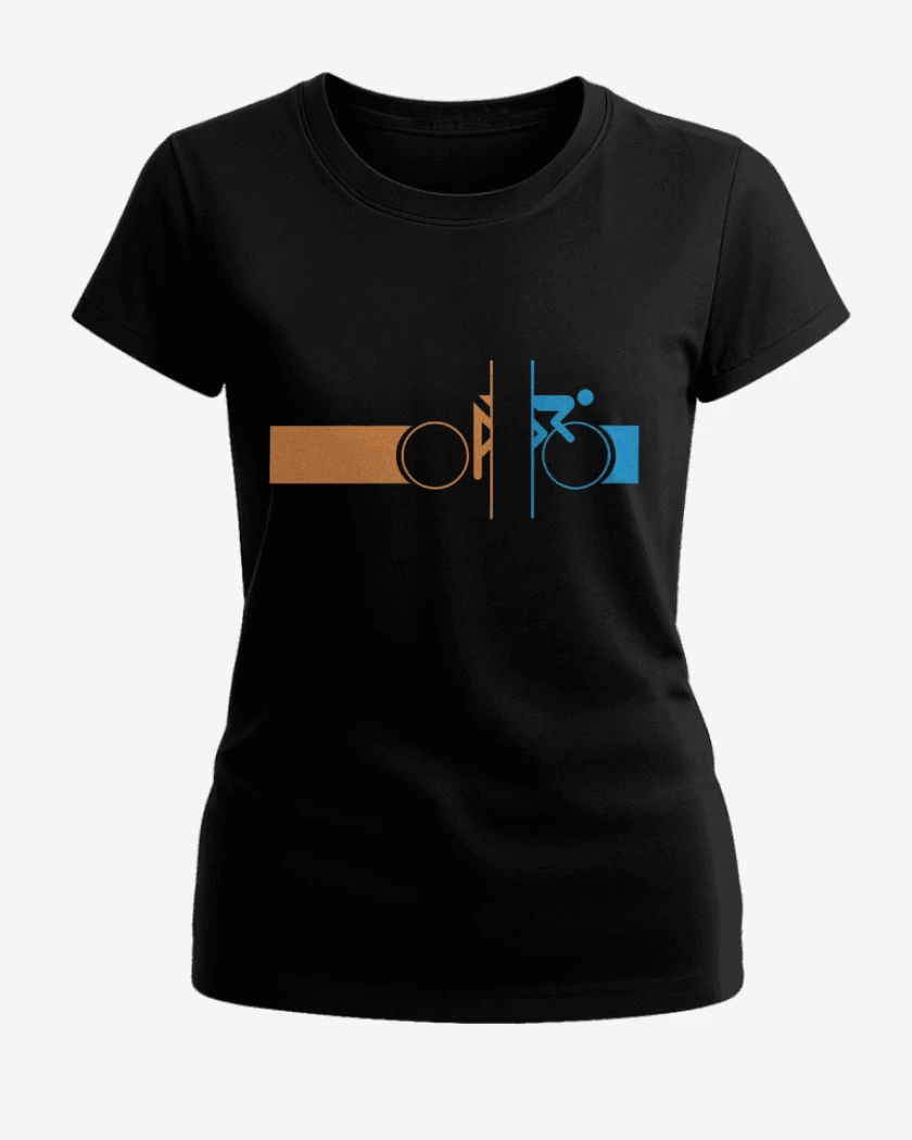 Polera de Mujer Negro de Bike portal 