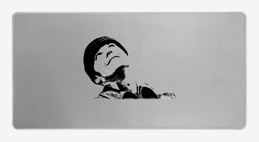 Mouse pad Gamer Gris Melange de Atrapado Sin Salida 