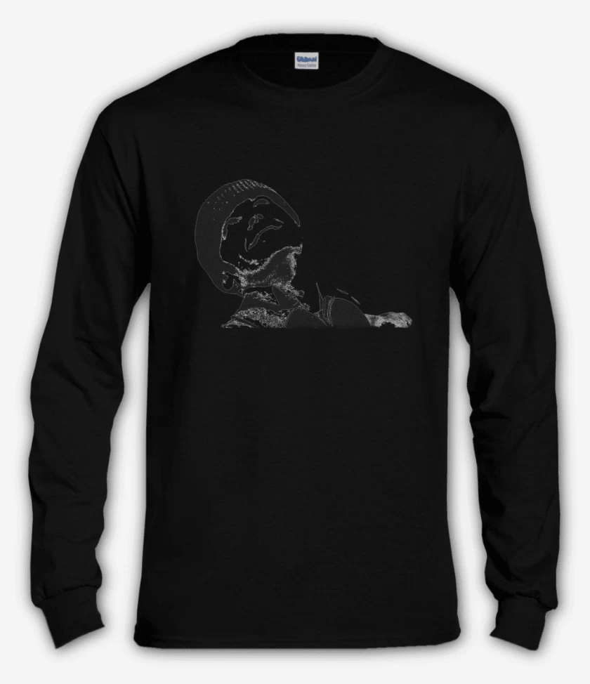 Polera manga larga Negro de Atrapado Sin Salida 