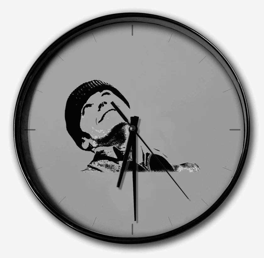 Reloj Gris Melange de Atrapado Sin Salida 