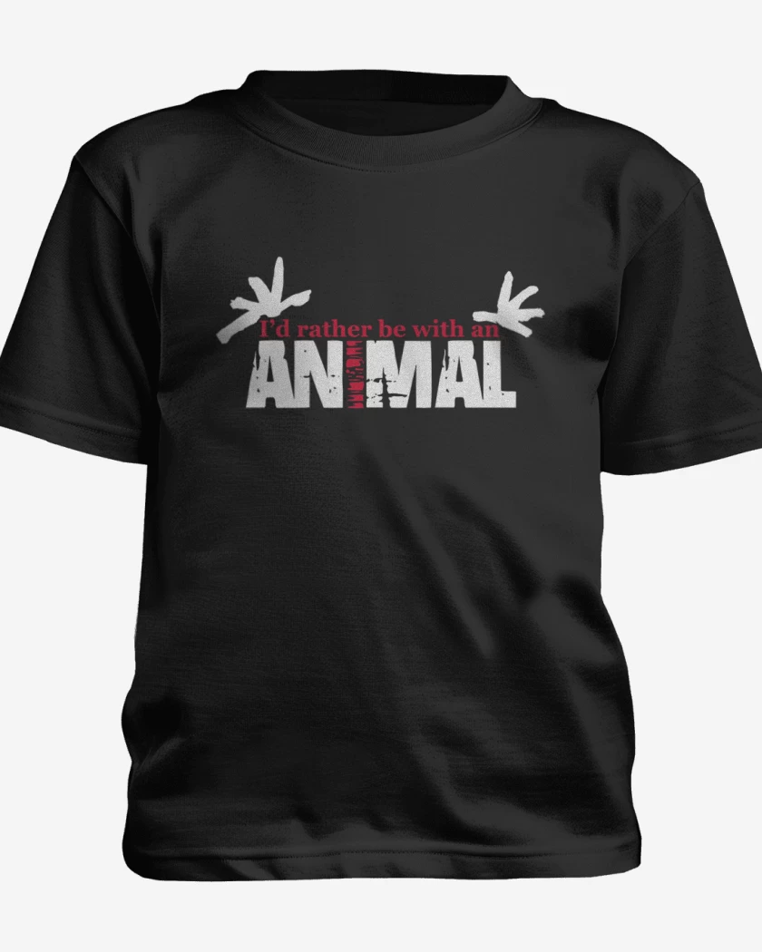 Polera de niño Negro de Animal PJ 
