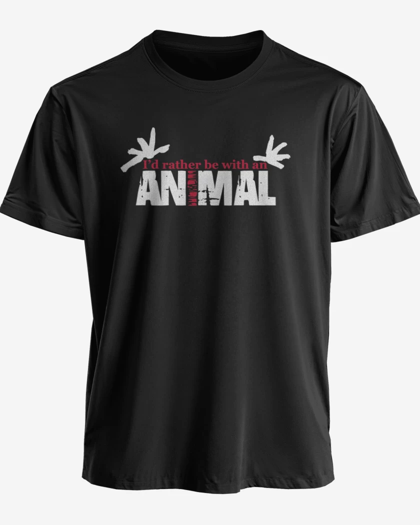 Polera premium Negro de Animal PJ 