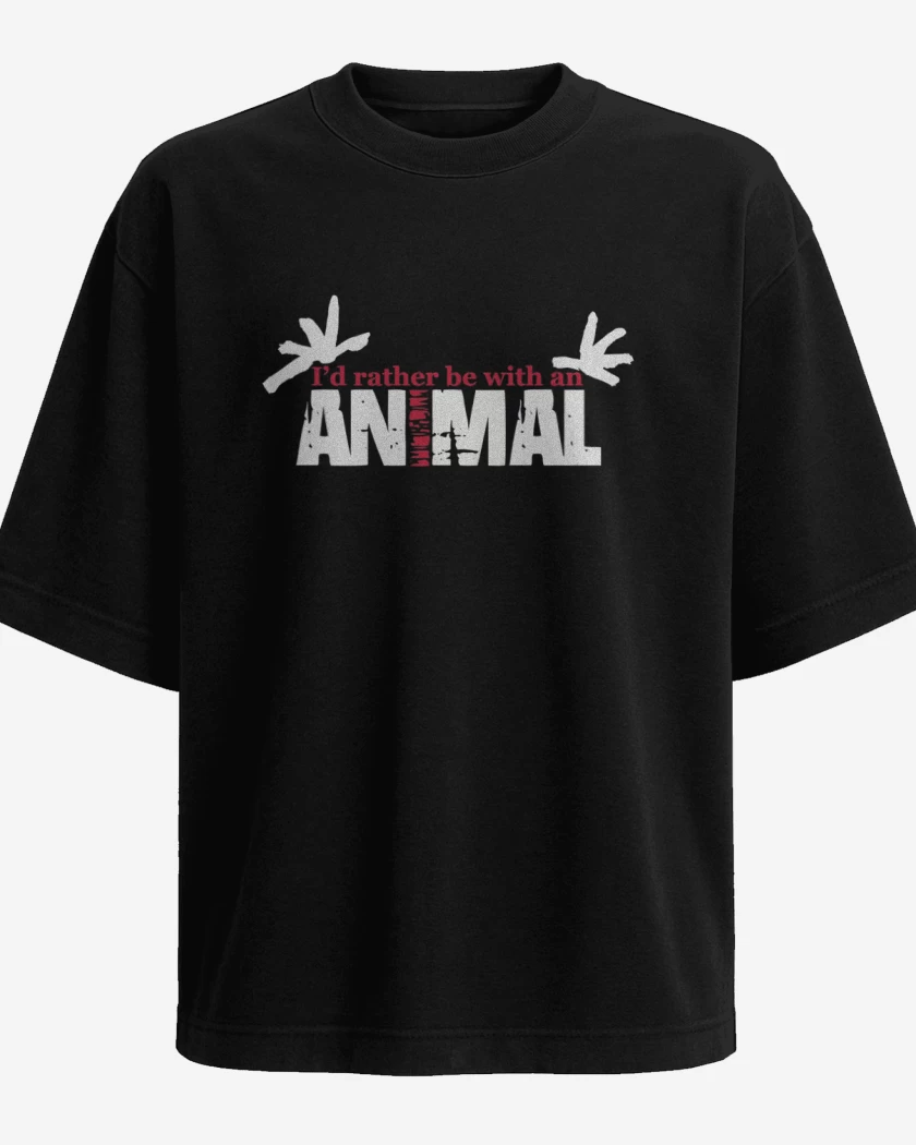 Polera Oversize Animal PJ 