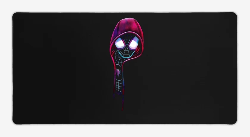 Mouse pad Gamer Negro de Spider Capucha 