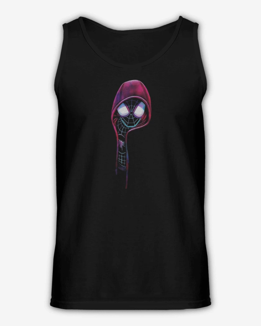 Sudadera Negro de Spider Capucha 