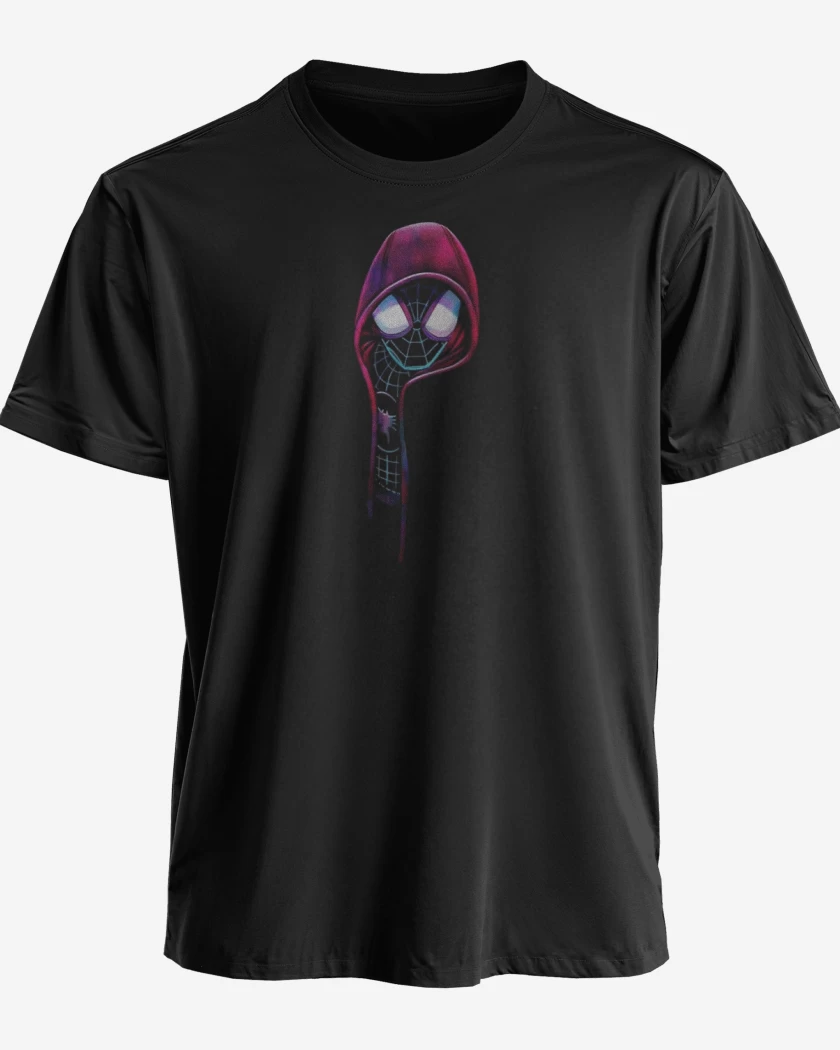 Polera Spider Capucha 