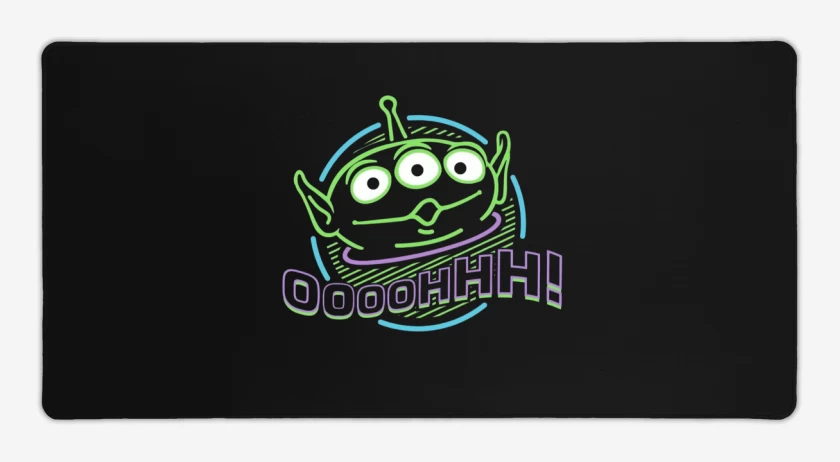 Mouse pad Gamer Negro de Story Toys oohh