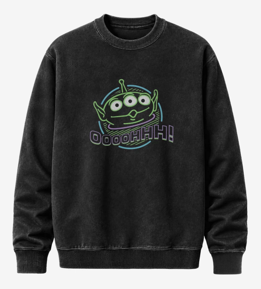 Poleron Polo Acid Wash Negro de Story Toys oohh