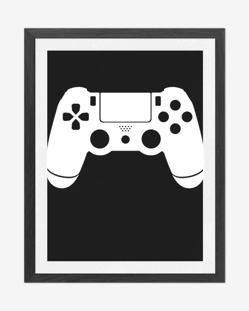 Cuadro decorativo Joystick PS4