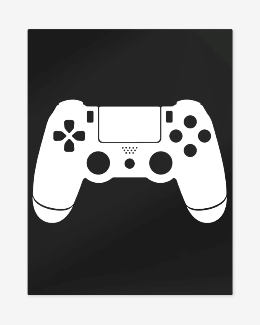 Print metalico Joystick PS4