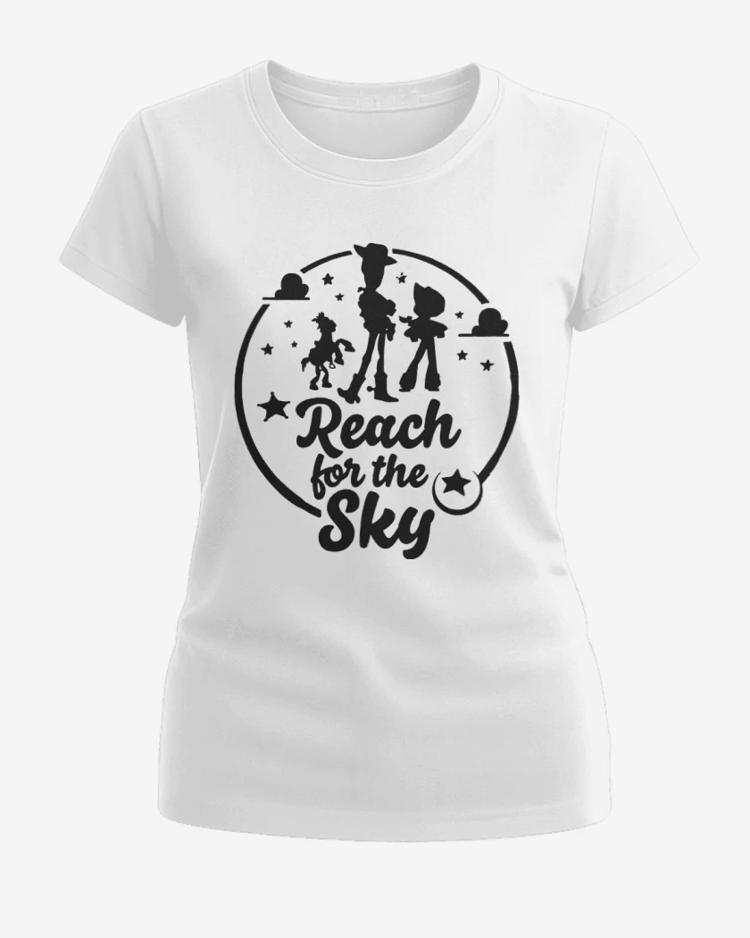 Polera de Mujer Blanco de Toy Story 1
