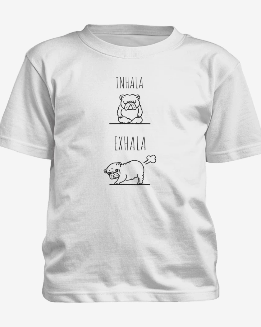Polera de niño Blanco de Inhala